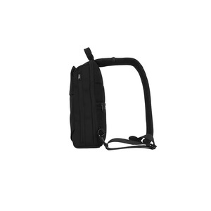 Sac bandoulière noir pour homme et femme, style urbain, avec sangle ajustable et compartiment pour téléphone portable - Product Image 5
