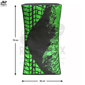 แผ่นรองเตะมวยลายสีเขียวดำ โพลีเอสเตอร์ทนทาน อุปกรณ์ฝึกซ้อมทุกฤดูกาล - Product Image 4