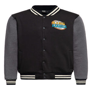 Chaqueta Deportiva Unisex al por Mayor, Chaqueta Varsity 100% Algodón, Forro Polar, Bordado, Manga Regular, Chaquetas de Béisbol Formales sin Cuello para Hombre - Product Image 1