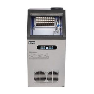 เครื่องทำน้ำแข็ง ZK Commercial Sil 110/120V 495W สแตนเลส ฝาปิดใสแบบฝ้า ถาดน้ำแข็งอะลูมิเนียม 4*9 สำหรับร้านอาหารและโรงแรม - Product Image 3