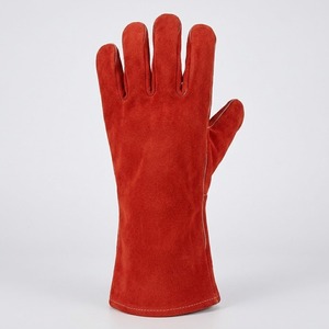 Gants de soudage en cuir de vachette haute performance, résistants à la chaleur, ignifuges et durables pour la protection industrielle et personnelle - Product Image 2
