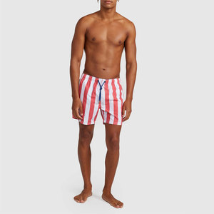 New 2026 Custom <b>Men's</b> Size Solid Canvas High Quality Swimming Beach Shorts Breathable Casual Eco-friendly Swim <b>Trunks</b> - Product Image 6
