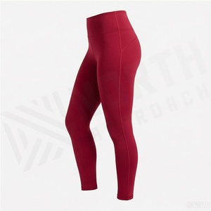 High Waist Full Length <b>Women's</b> <b>Leggings</b> Solid Color Seamless Knitted Stretch Spandex Polyester All Seasons Basic Style - Product Image 3