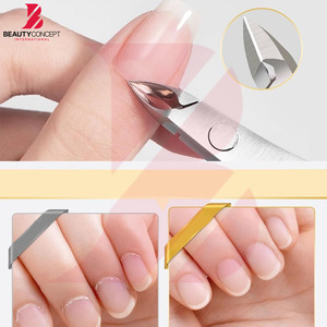 Professional Stainless Steel Product Cuticle Nippers, High Carbon Precision Nail Nipper for Manicure & Pedicure <b>Tools</b> - Product Image 2