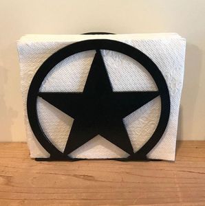 Fantastic design tissue stand finest quality metal silver color napkin standing holder for <b>table</b> decorative napkin stand - Product Image 1