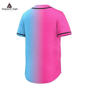 เสื้อเบสบอลแบบสวมใส่สบาย ระบายอากาศได้ดี MOQ ต่ำ รับผลิตตามขนาด เสื้อเบสบอลสำหรับเด็ก - Product Image 3
