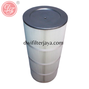 Industrial Oval Air Filter Polyester Filter Cartridge - Product Image 2