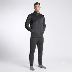 Conjunto Deportivo de Invierno Personalizado para Hombre y Mujer, Ropa Deportiva Premium con Forro Polar, Traje Térmico para Correr, Entrenamiento y Fitness - Product Image 1