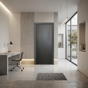 Panel de Puerta de MDF Precolgada de 40 mm de Espesor, Resistente al Agua y a las Termitas, para Uso en Villas, Hoteles, Apartamentos, Hogares y Oficinas - Product Image 6