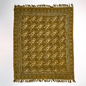 Main bloc tournesol imprimé pur coton housse de canapé salon canapé literie campagne couverture - Product Image 4