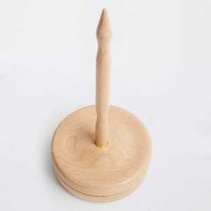 Wooden Yarn Holder Yarn Stand Rotating Ball Winder <b>Knitting</b> Crochet Thread Organizer for Handcrafts Use - Product Image 3
