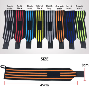 Bandas de Entrenamiento para Fisicoculturismo, Barras y Pesas, Protector Antideslizante, Correa de Levantamiento de Pesas, Muñequera Deportiva - Product Image 3