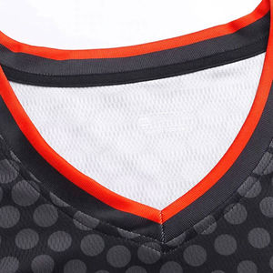 Tenues de basketball, vêtements de sport, ensembles de maillots d'entraînement unisexes, unis, sans manches, 100% polyester, séchage rapide, respirants, personnalisables - Product Image 6
