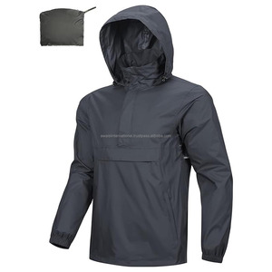 2024 gran oferta al aire libre hombres chaquetas con cremallera completa Nylon montañismo chaqueta impermeable, impermeable al aire libre rompevientos chaqueta de senderismo - Product Image 6