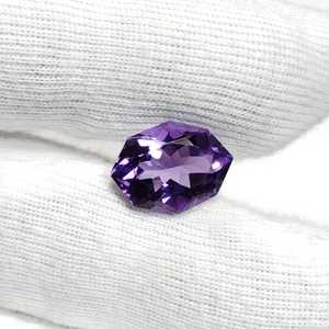 Natural <b>Amethyst</b> Gemstone Fancy Octagon Cut Loose Stone High Quality For Jewelry Making Ring Pendant Design - Product Image 4