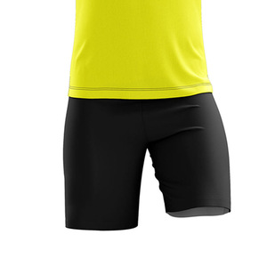 Conjunto de Uniforme de Balonmano Personalizado para Hombre, Camiseta y Pantalones Cortos, Diseño con Bloques de Color Impresos por Transferencia de Calor, 100% Poliéster - Product Image 6