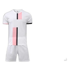 Conjunto de Chándal de Fútbol Personalizable con Estampado por Transferencia Térmica, Logotipo Frontal, 100% Poliéster, Transpirable, de Secado Rápido, Unisex, para Adultos, Pantalón Corto - Product Image 5