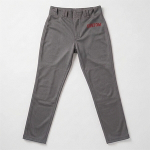 Custom Lightweight Protective Softball Pants Flexible Breathable Moisture Wicking Polyester Shorts Plus Size - Product Image 1