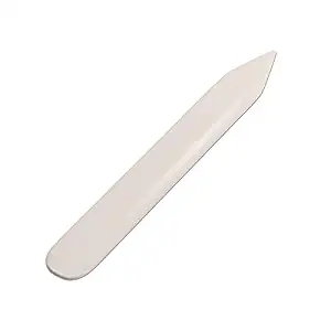 Outil de reliure en os blanc poli, style animal moderne, fait main, écologique, toucher réel, logo personnalisé, pliable - Product Image 5