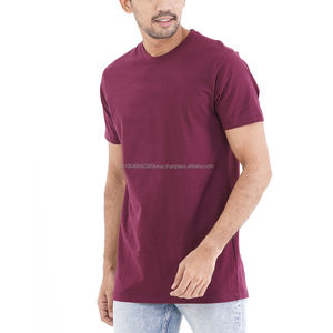 Camisetas de Hombre de Algodón 100% Tejido, Colores Sólidos, Precio Económico al por Mayor, Alta Calidad, Personalizables, Lisas, OEM, Ecológicas y Transpirables - Product Image 5