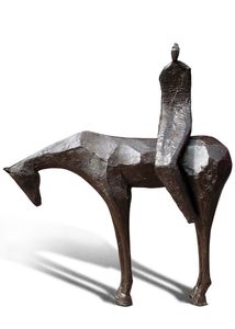 Wholesale Price Abstract Human Figure Sculpture Marble Base Decorative Accent For Luxury Home Decor - Product Image 4