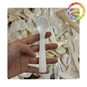 Elegante Cuchara de Nácar Hecha a Mano, Cuchara de Café de Concha Natural, Venta al por Mayor, OEM, Fábrica de Exportación - Product Image 4