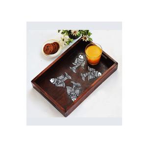 Plateau de service alimentaire pour fruits, très vendu, personnalisable, de qualité supérieure, forme rectangulaire - Product Image 2