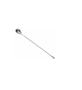 Cuchara de Bar Decorativa de Acero Inoxidable, Agitador de Cócteles de Metal, Utensilio para Mezclar Bebidas con Mango Largo, Utensilio Profesional para Bartender - Product Image 1