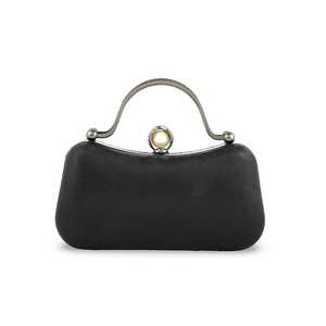 Pochette de mariée noire pour femme P24263 - Product Image 1