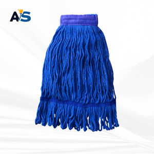 Cabezal de Mopa Kentucky Semi Blanqueado de Alta Resistencia para Limpieza de Pisos, Mopas de Algodón Industriales Comerciales para Cocina, Baño, Garaje - Product Image 1
