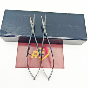 Ciseaux à cuticules russes de haute précision en acier inoxydable, à lame courbée et tranchante, pour droitiers, durables, pour manucure et nail art - Product Image 3