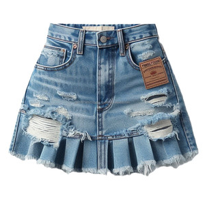 Jupe Femme D'été Summer Slim 2020 New High Waist Denim Skirt A