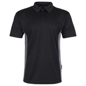 Polo de Trabajo para Hombre de Secado Rápido, Bicolor, Transpirable, que Absorbe la Humedad, con Bloques de Color, Manga Corta, Venta al por Mayor - Product Image 1