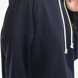 Sudadera con Capucha para Mujer, Manga Larga, Tejido de Algodón, Color Sólido, Corte Regular, para Otoño, con Forro Sherpa, Ultra Suave - Product Image 6