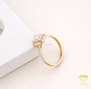 Romantic VVS Moissanite Diamond in 925 Sterling <b>Silver</b> <b>Ring</b> Halo Emerald <b>Solitaire</b> Proposal Jewelry Gift For Wife - Product Image 3