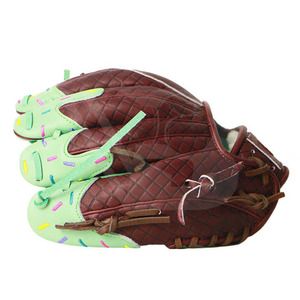 Gants de baseball en cuir personnalisés, prix abordable, meilleur matériau, service OEM, votre propre logo, écologiques, durables, pour un usage quotidien - Product Image 5