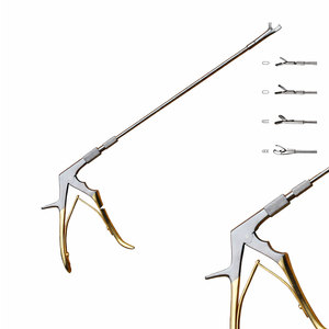 ปลายคีมตัดชิ้นเนื้อทางทวารหนักแบบหมุนได้ รุ่นที่ 3 ด้ามจับสำหรับคีมตัดชิ้นเนื้อ 400 มม. ผู้ผลิตเครื่องมือผ่าตัดในปากีสถาน - Product Image 1