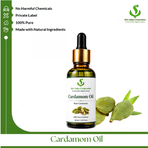 Cardamom Spice Oil for Commercial Fragrance Manufacturing Personal Care Products Cosmetic Applications and Professional Aroma - Product Image 1