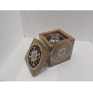 เตาเผาบัคฮูรแบบดั้งเดิมของอาหรับ ประดับด้วยงานฝังกระดูกและมุก - Product Image 1