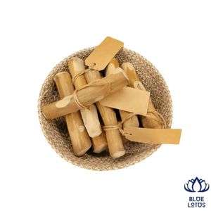 HIGH QUALITY Eco-Friendly Coffee Wood Dog Toy All Natural Teeth Cleaning Plaque <b>Control</b> Anxiety Relief - Product Image 1