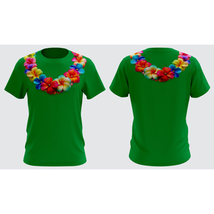 T-shirts décontractés imprimés par sublimation à prix de gros, style polynésien, manches courtes, coupe classique, pour l'été et la plage - Product Image 6
