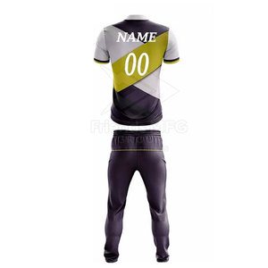 Uniforme de cricket pour hommes en polyester de haute qualité, léger, respirant, écologique et à séchage rapide - Product Image 3
