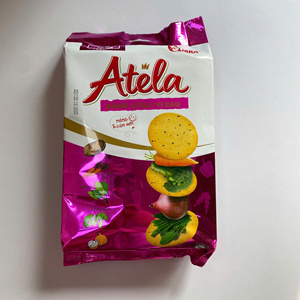 Indulge in the Irresistible Aroma of Freshly Baked Onion Vegetable Crackers Halal 228g ODM Vietnam Factory | Free Samples - Product Image 1