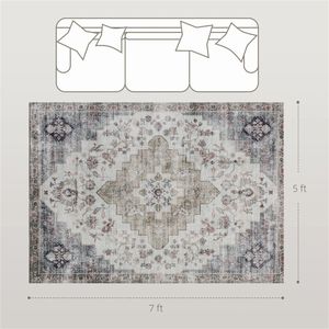 Tappeto in Stile Vintage per Arredamento d'Interni - Product Image 6