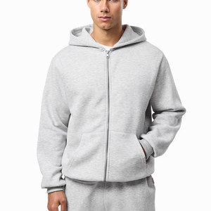 Vente en gros de sweats à capuche OEM 280 g/m² en tissu de coton ring-spun pour marques de vêtements personnalisés - Product Image 3