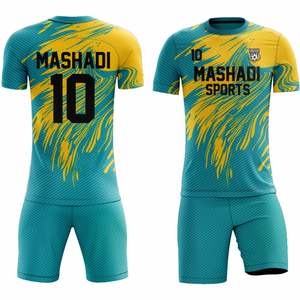 Wholesale Factory Price Soccer Uniforms-High Quality Sublimation Printed Breathable Short Sportswear Moisture-Wicking Custom - Product Image 4