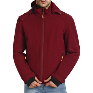 Chaqueta Softshell para Hombre, Resistente al Viento y al Agua, Ropa Exterior para Senderismo y Viajes, Chaqueta Softshell Ligera de Alto Rendimiento para Hombre - Product Image 1