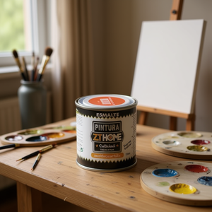 Peinture acrylique en conserve Negro Satinado 125ml - Product Image 2