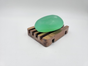 Eco-Friendly Rectangular Wooden Soap Dishes - Product Image 3