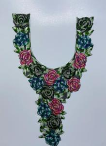 Patchs brodés en organza pour textiles de maison et vêtements (tissu en toile) - Product Image 3